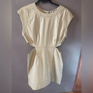 la Lavon Cream Colored Dress, Size L